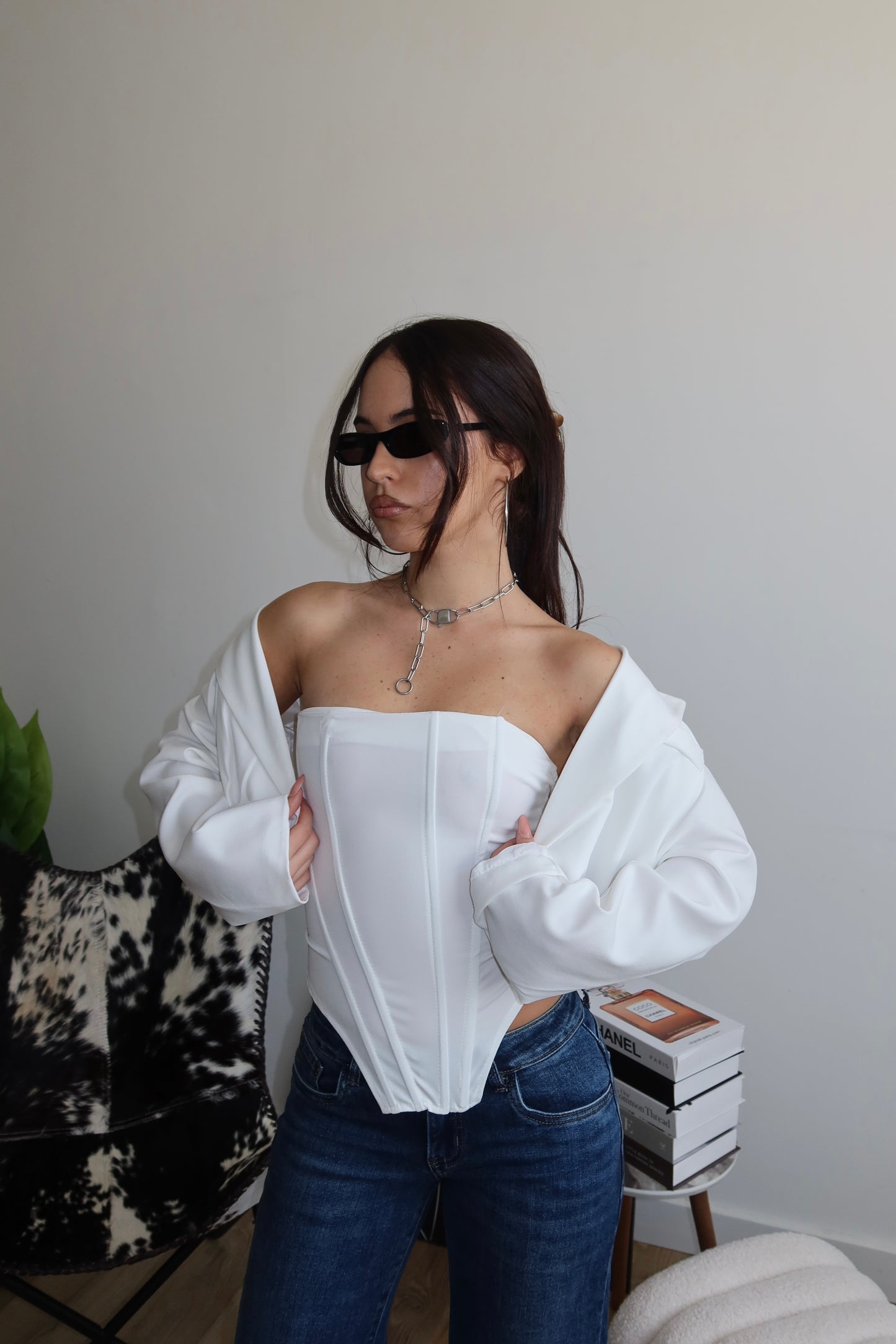 Twinset SO SERIOUS bianco
