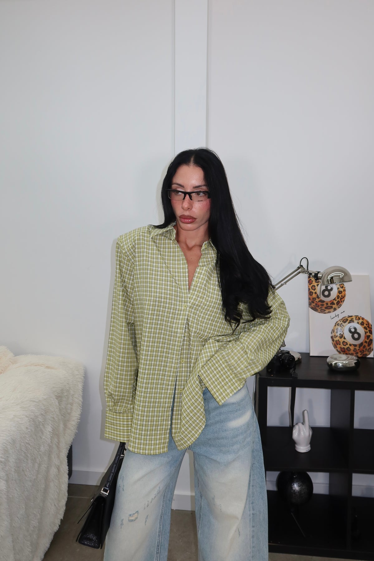 Camicia CALEB verde lime