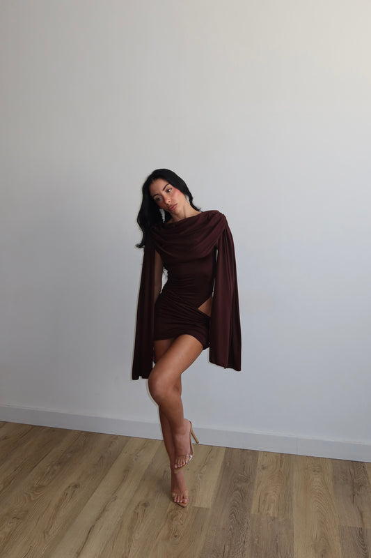 MiniDress AXEL choco