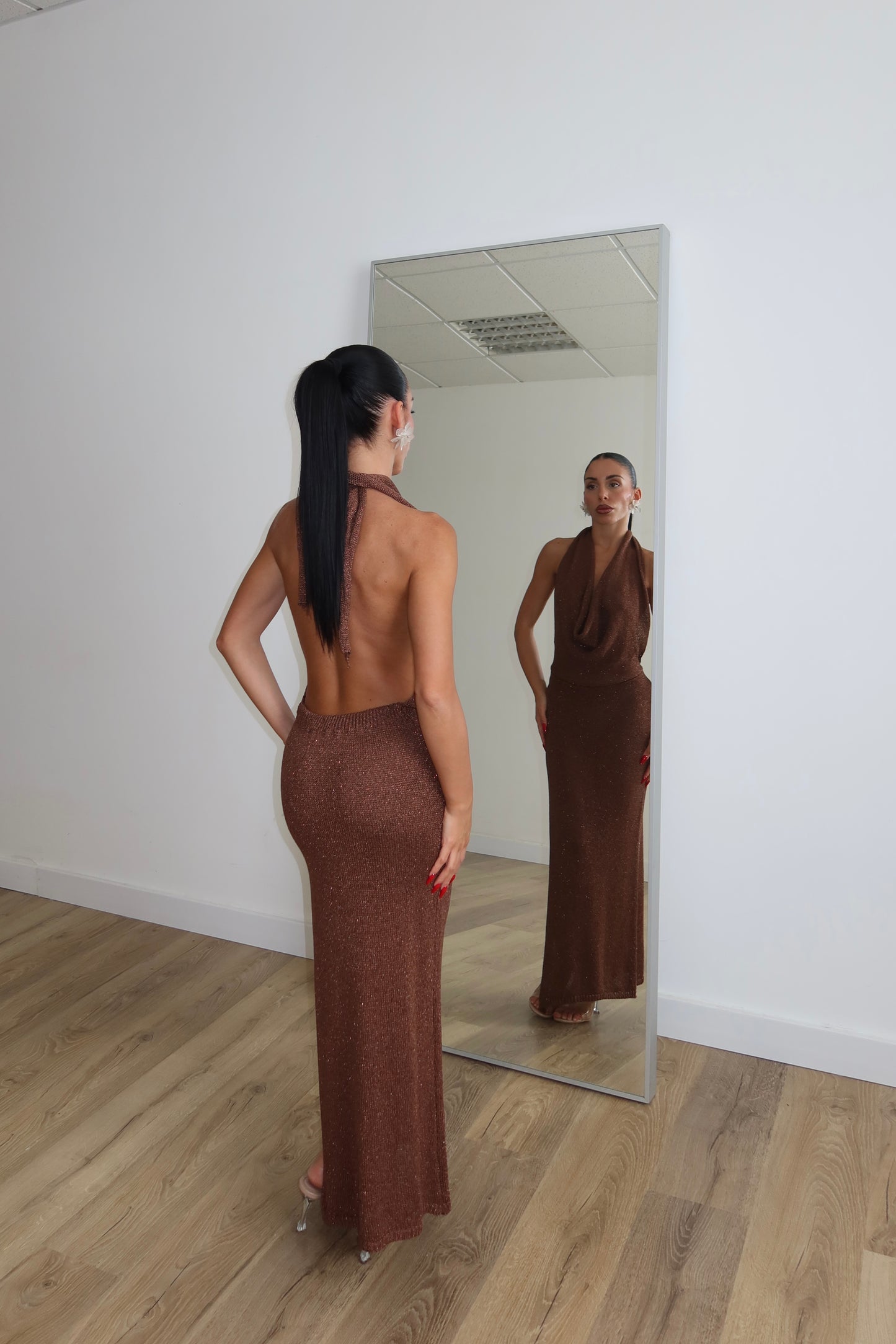 LongDress PACHA choco