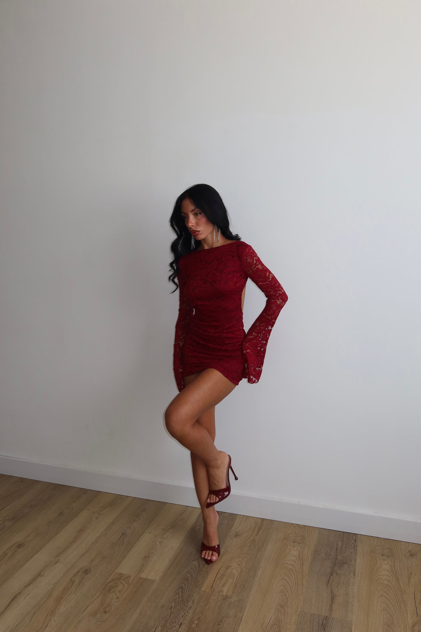 MiniDress IVY bordeaux