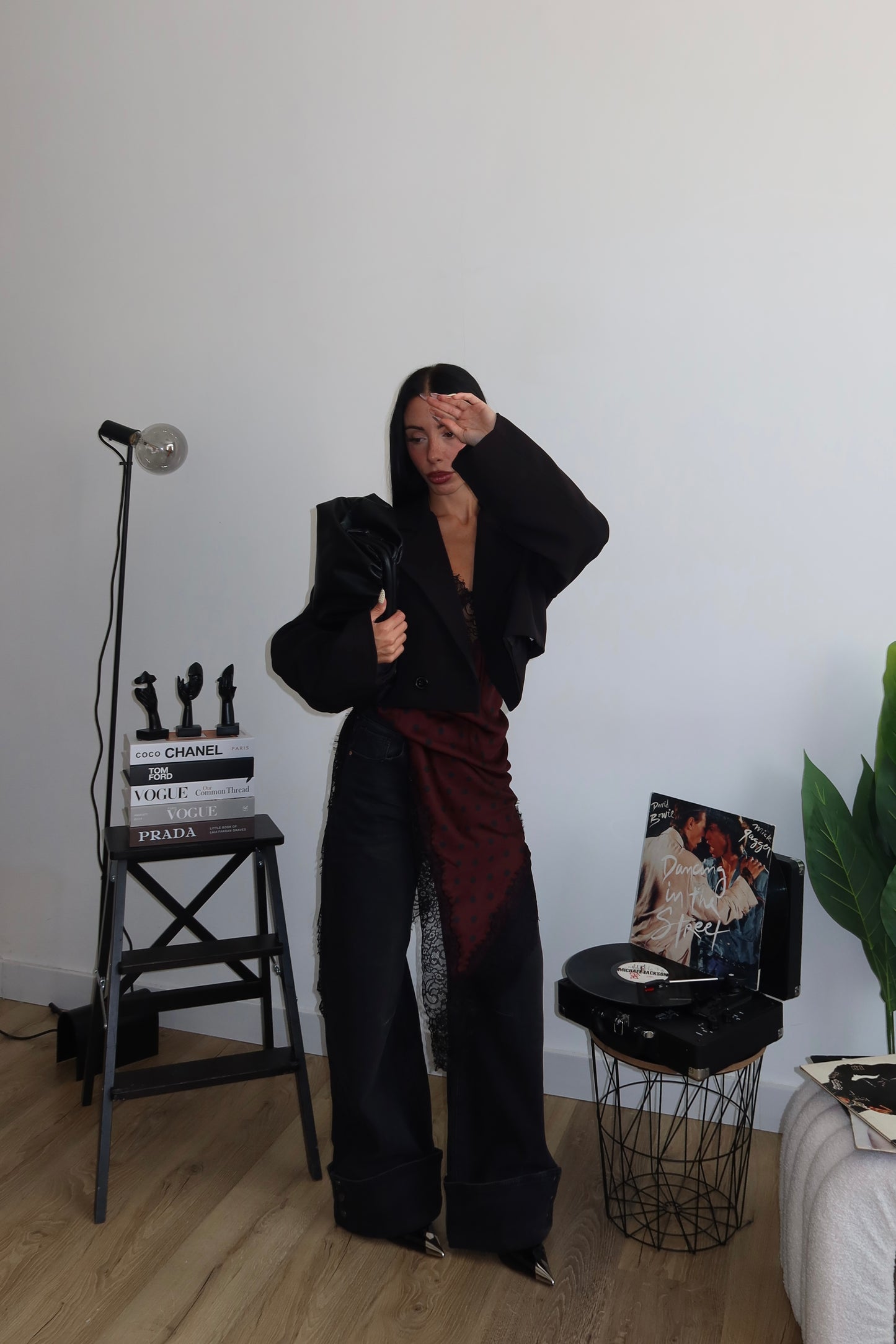 LongShirt POIS BY LUMINA bordeaux