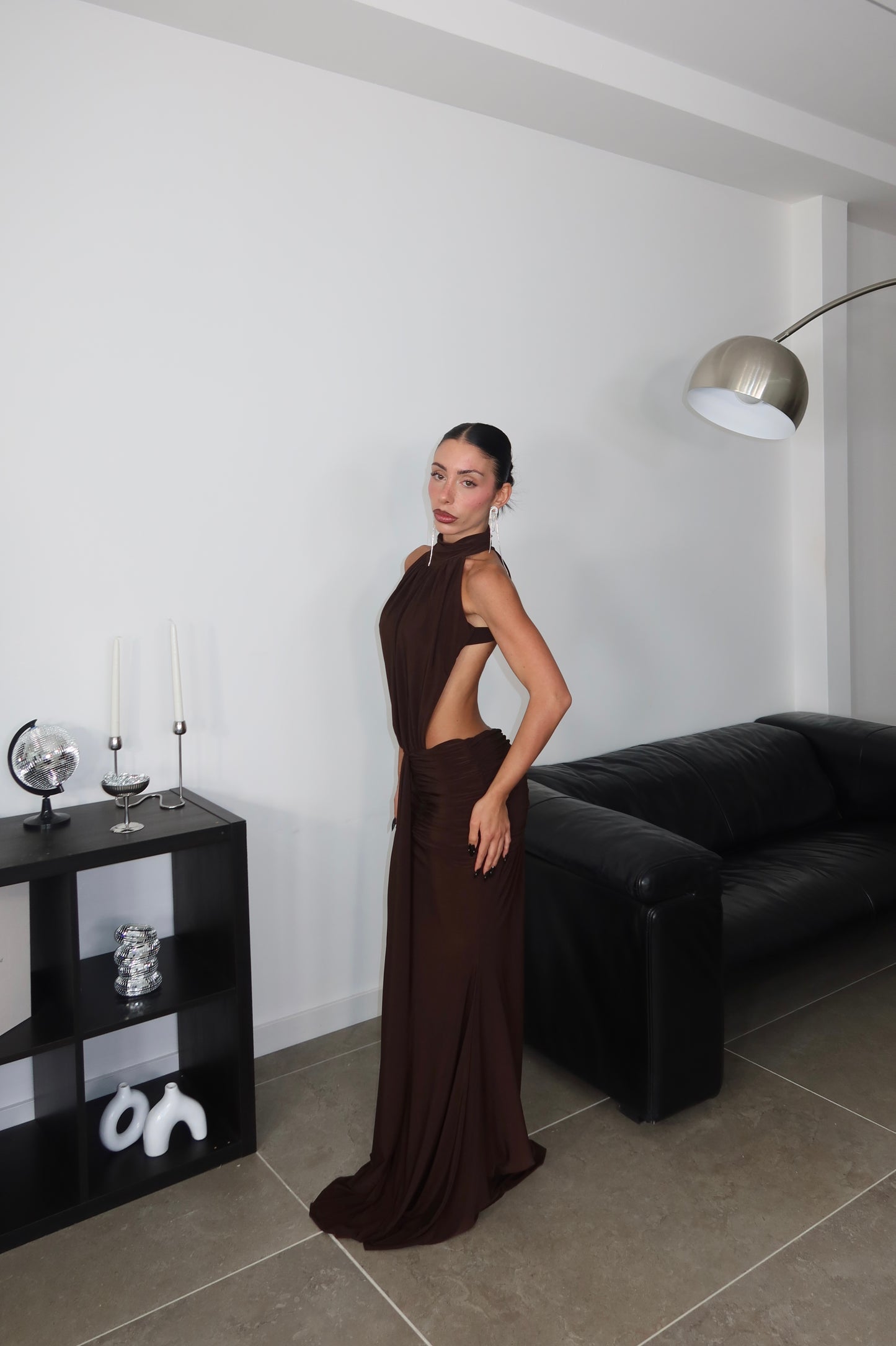 LongDress TAMED choco