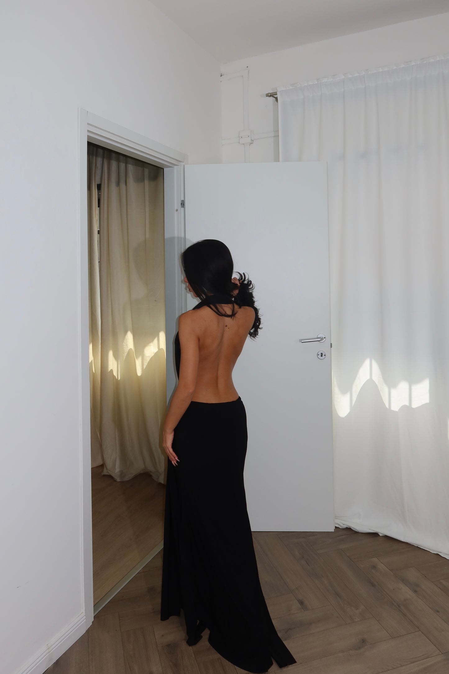 LongDress LOVE nero