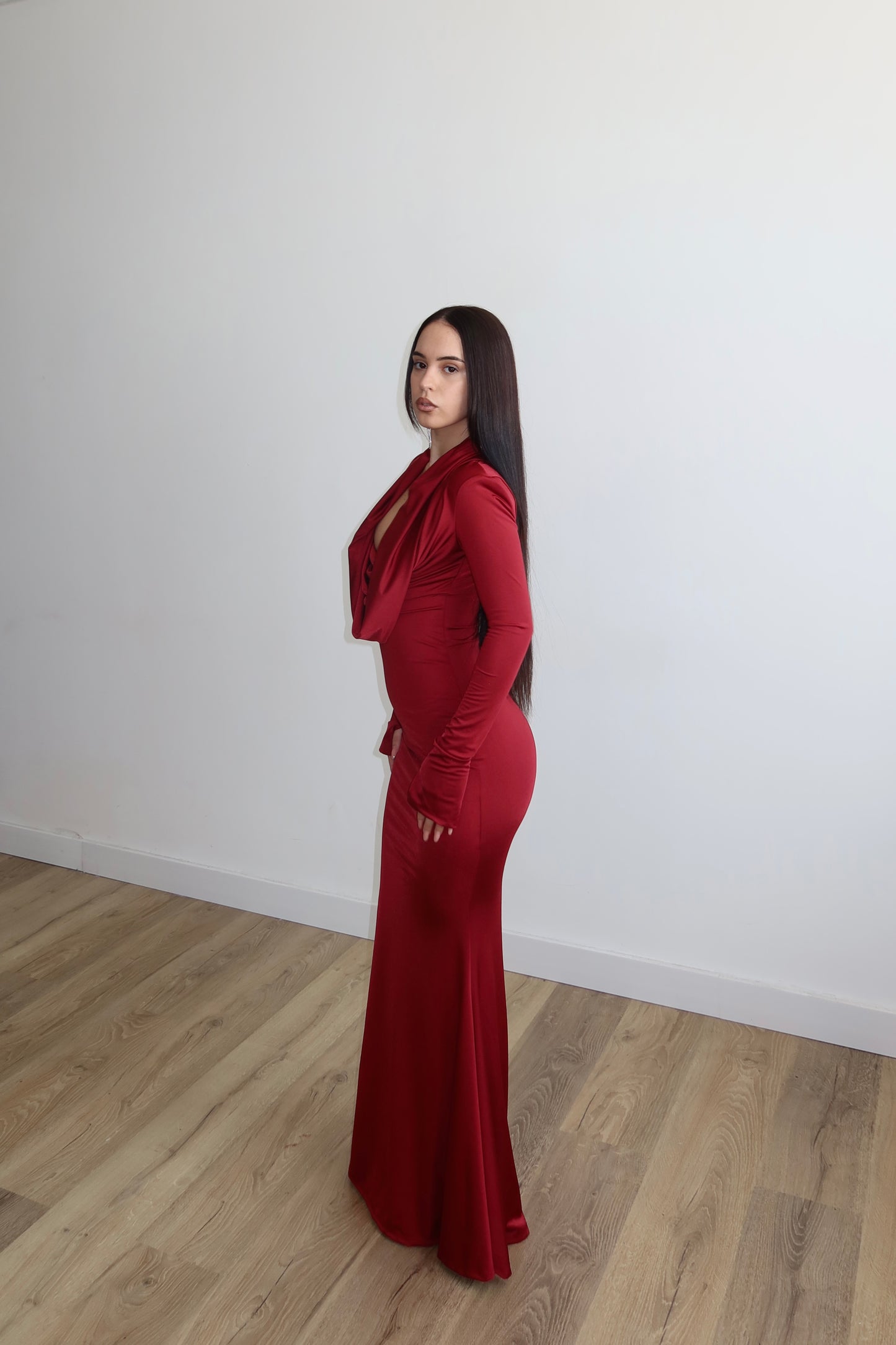 LongDress MILLE MODI bordeaux
