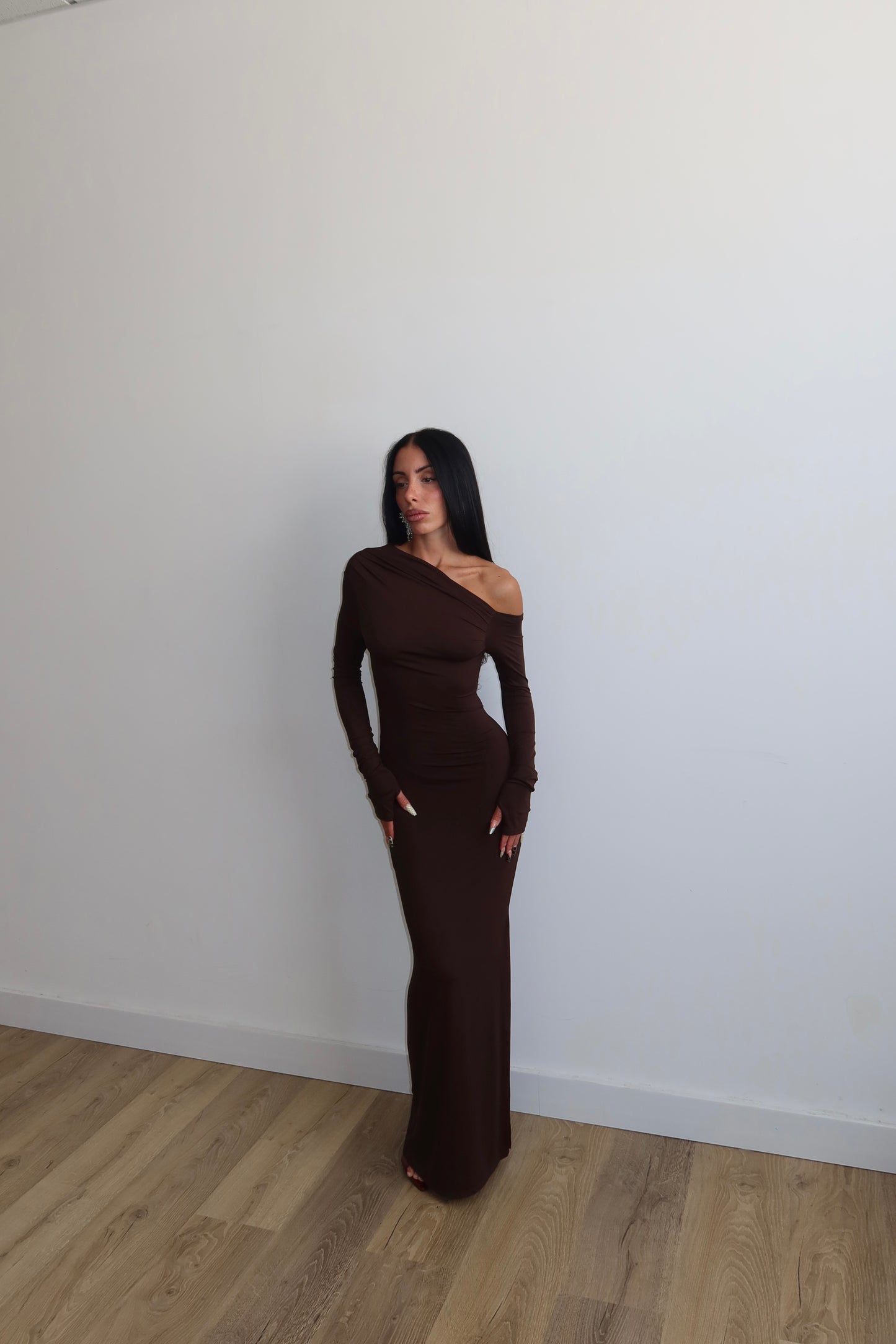 LongDress KIM choco