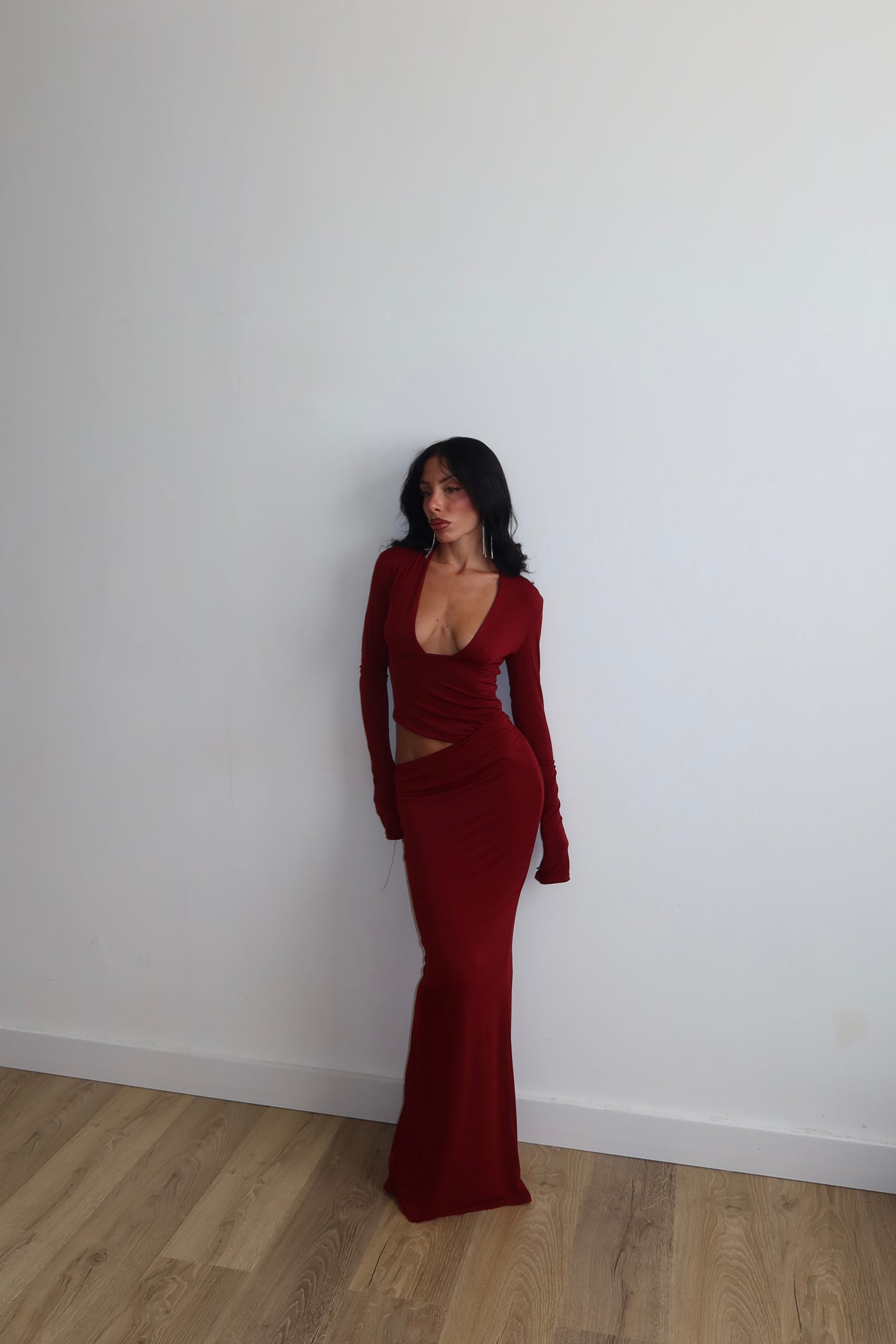 LongDress VERONIQUE bordeaux