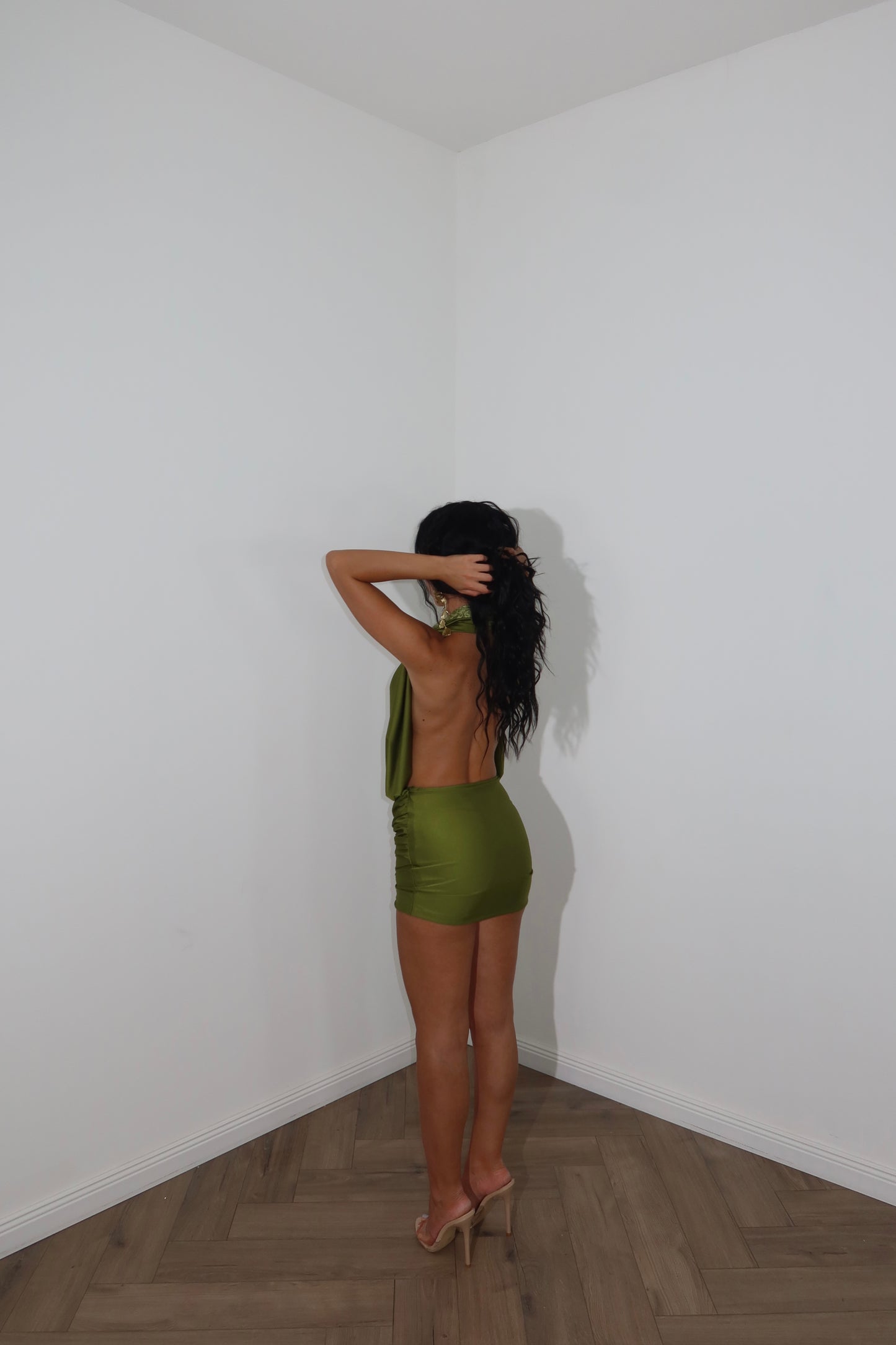 MiniDress NO WORDS verde