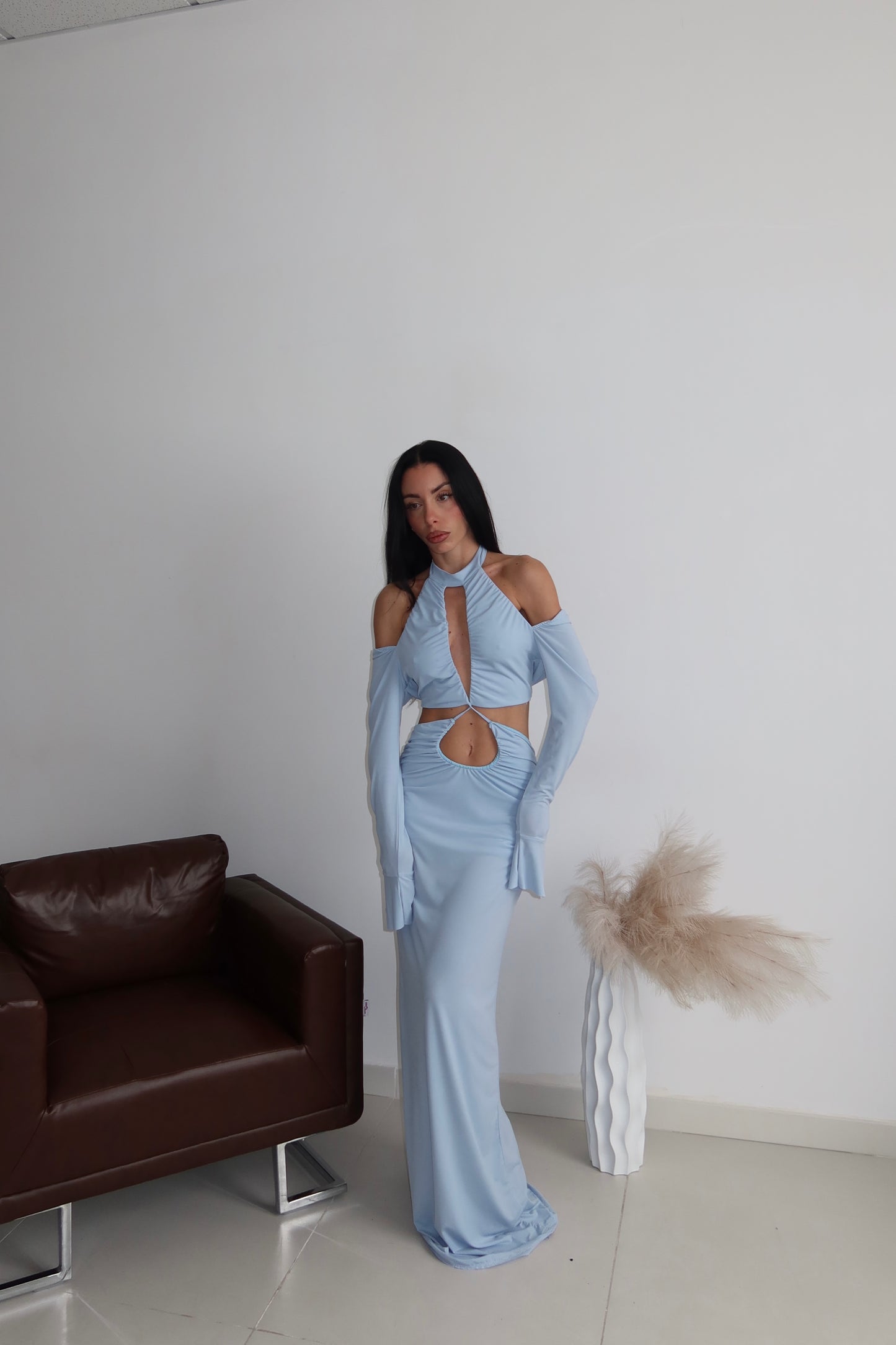 Long Dress SUGAR celeste
