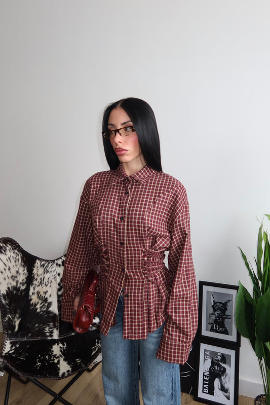 Camicia QUEEN BEE bordeaux