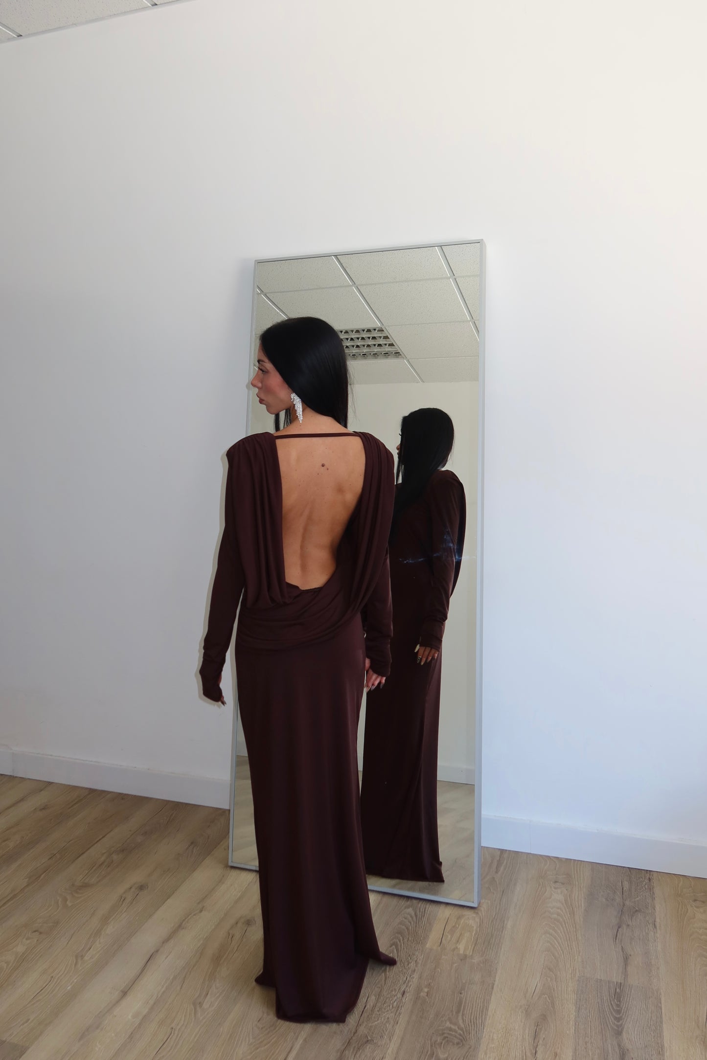 LongDress MIDORI choco