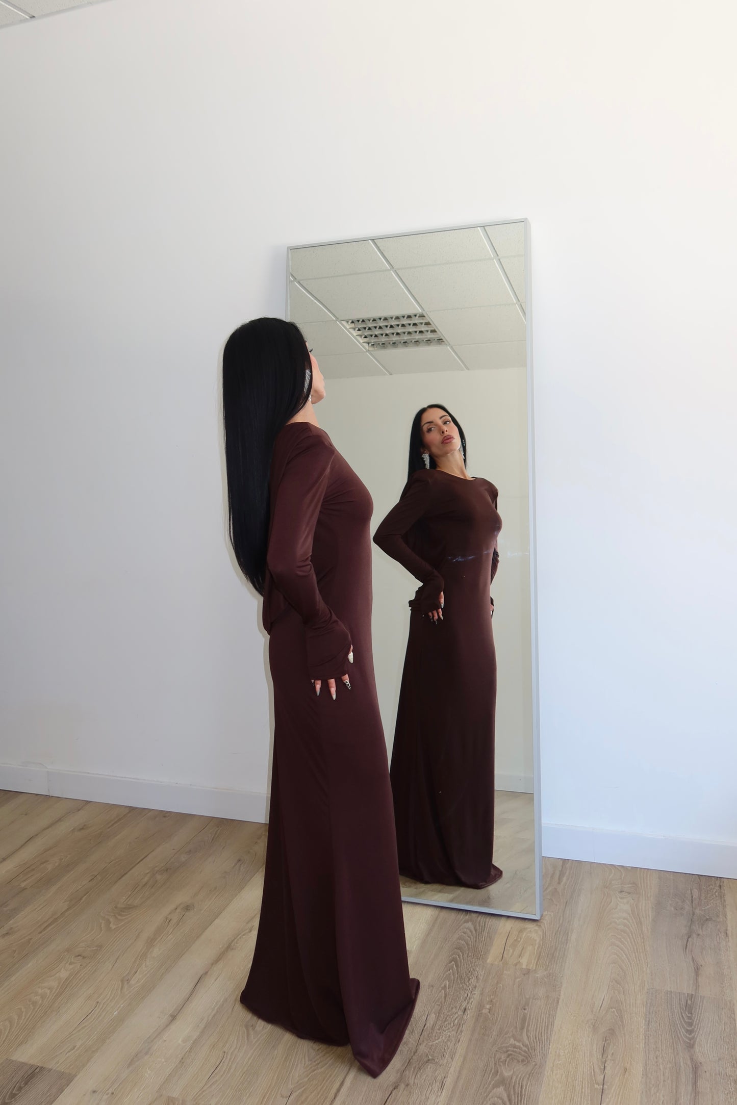 LongDress MIDORI choco