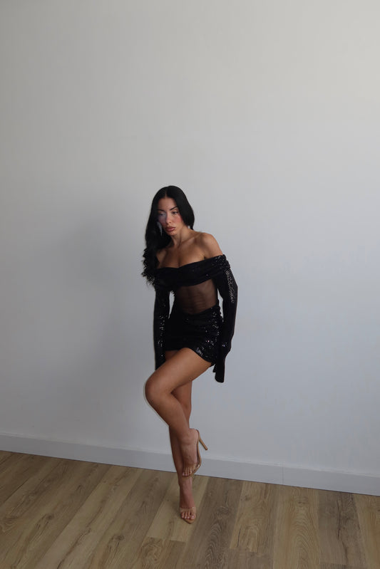 MiniDress PARTY nero