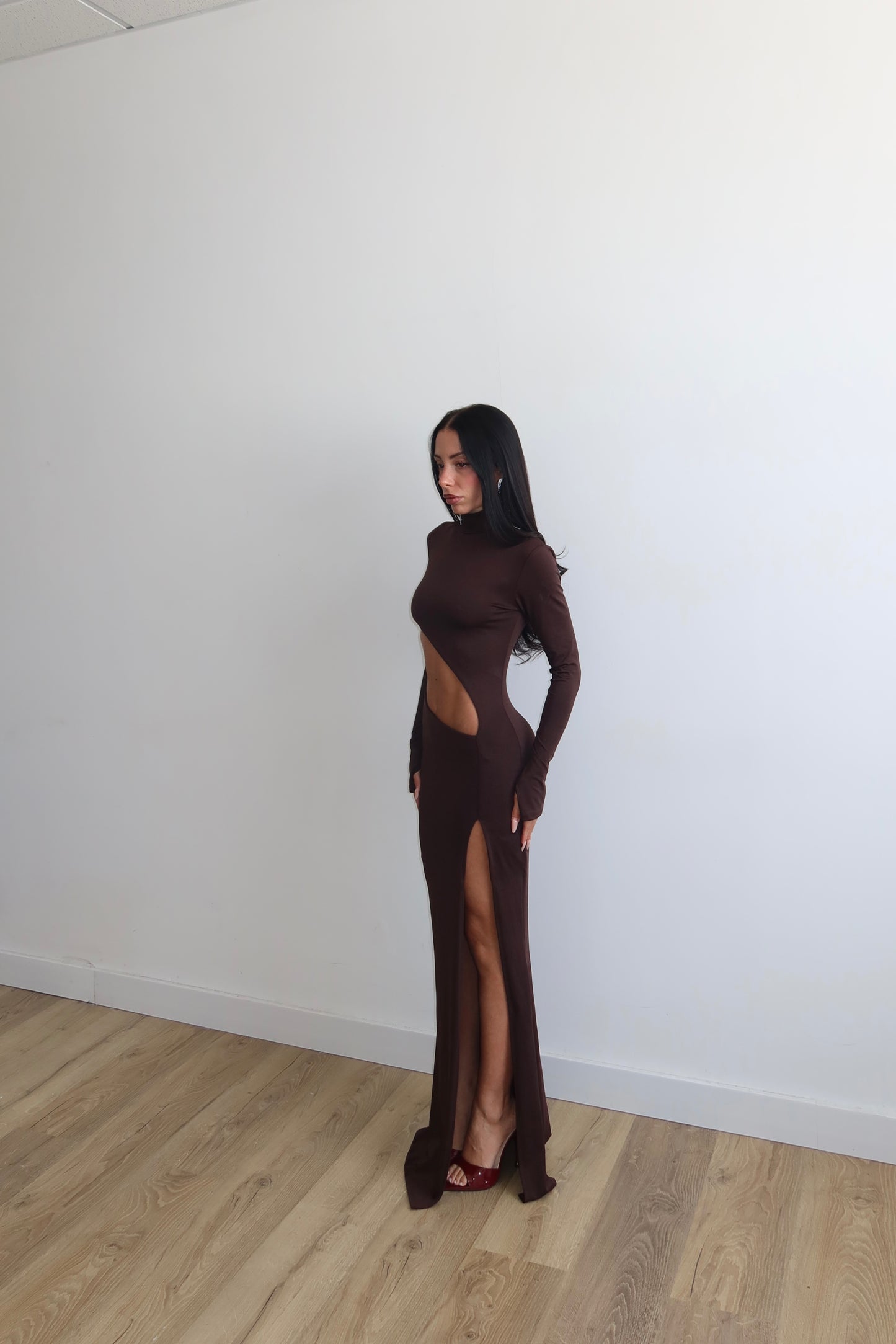 LongDress ARTEMIDE choco