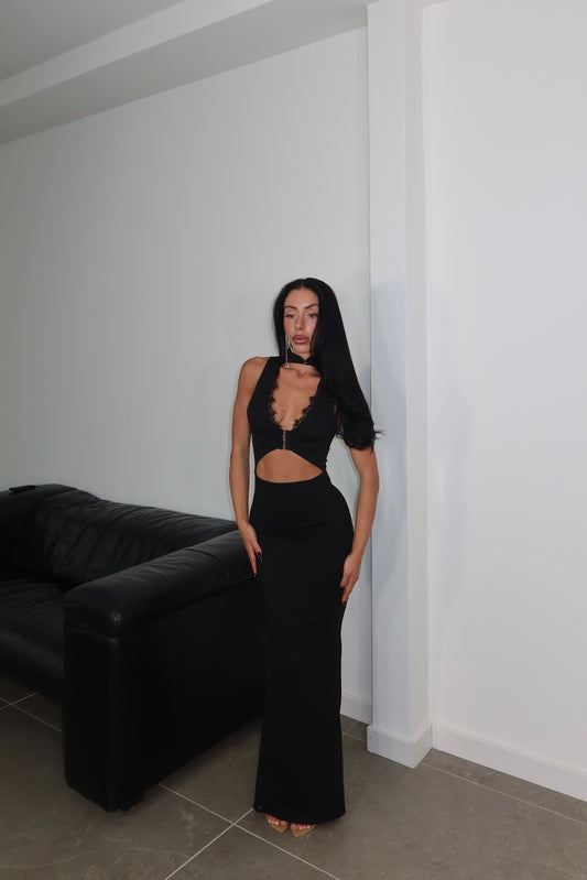 LongDress FIRST DATE nero