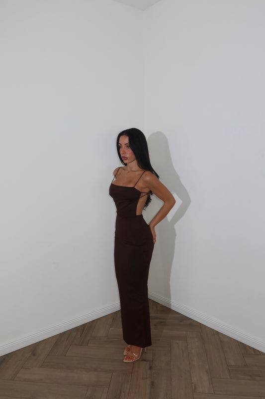 LongDress DANGEROUS choco