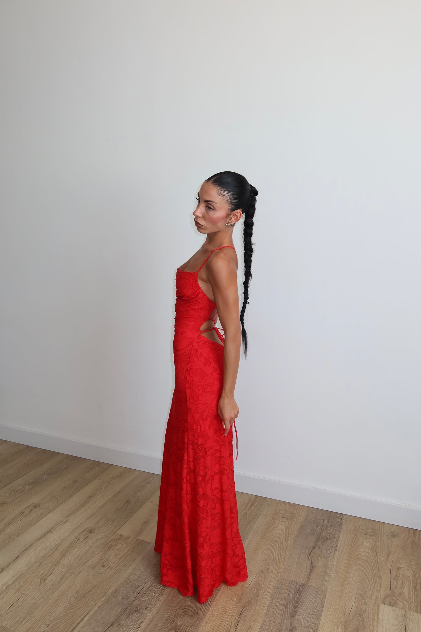 LongDress ISIDE rosso