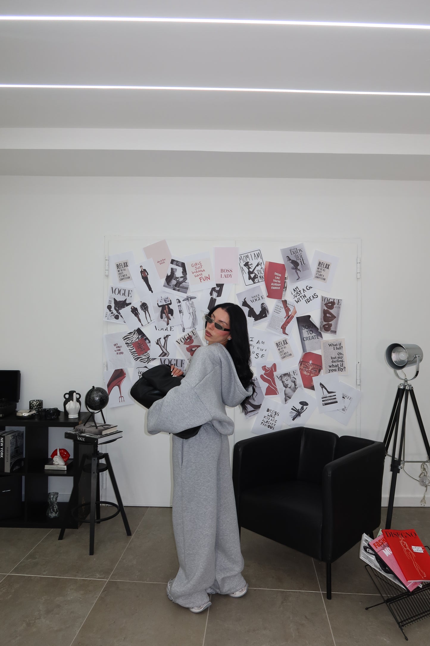 Cordset SPORTSGIRL grigio