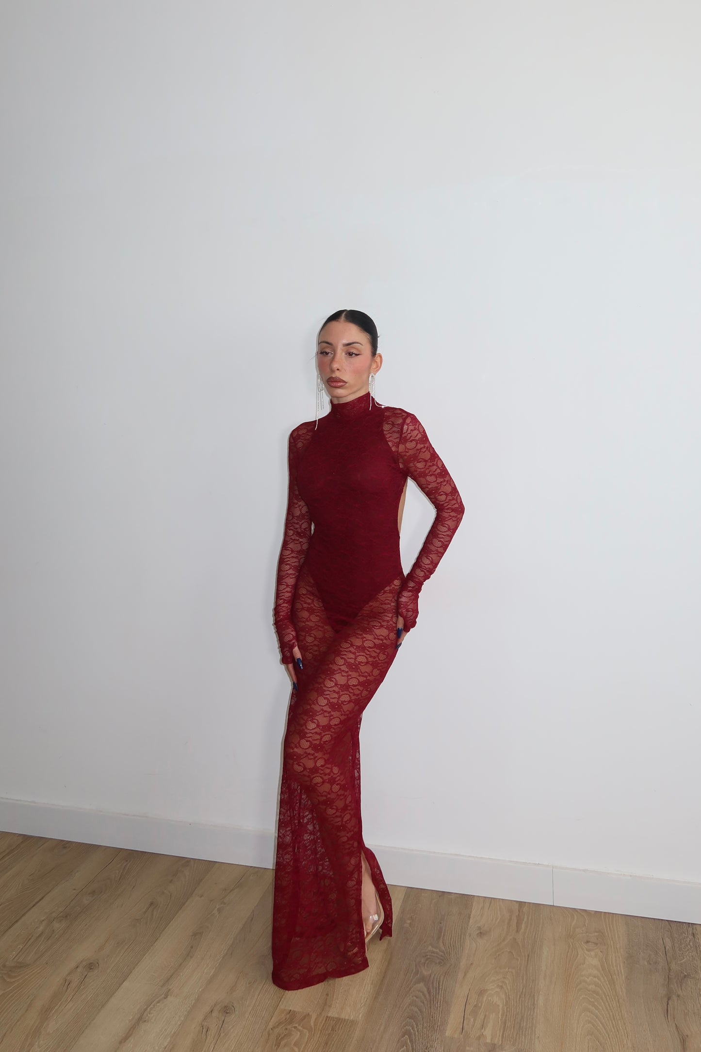LongDress BODY bordeaux
