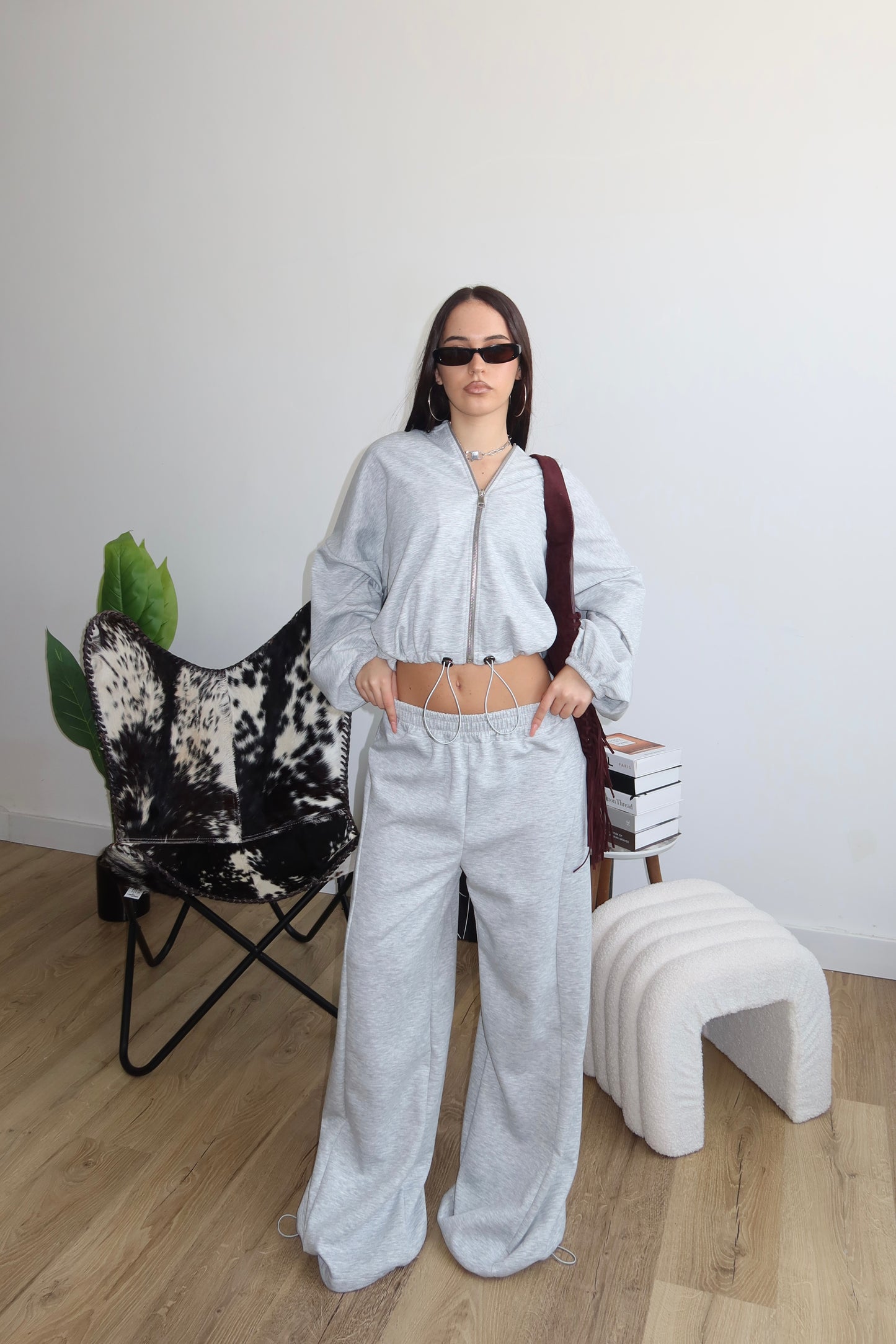 Cordset GYM LIFE grigio