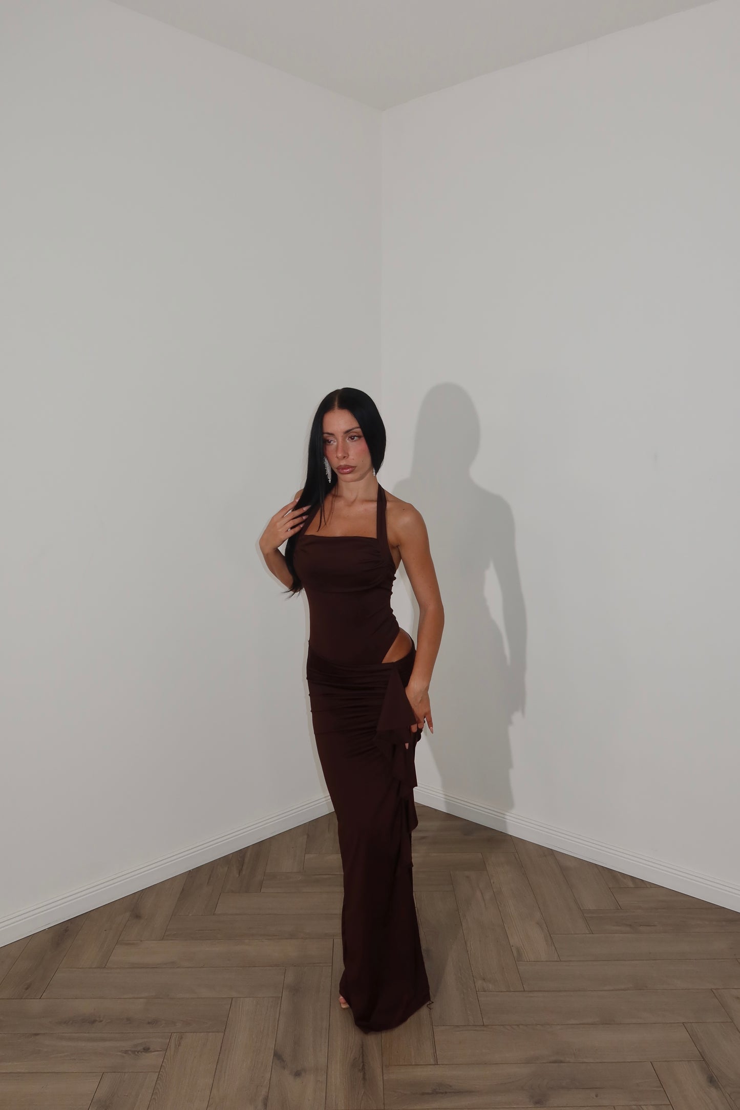 LongDress LEA choco