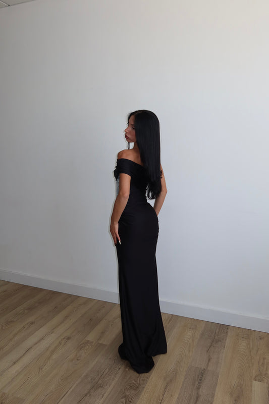 LongDress CHANTAL argento