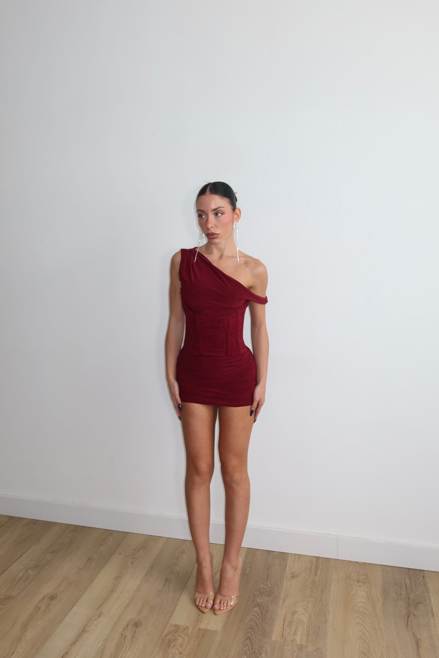 MiniDress LOYAL bordeaux