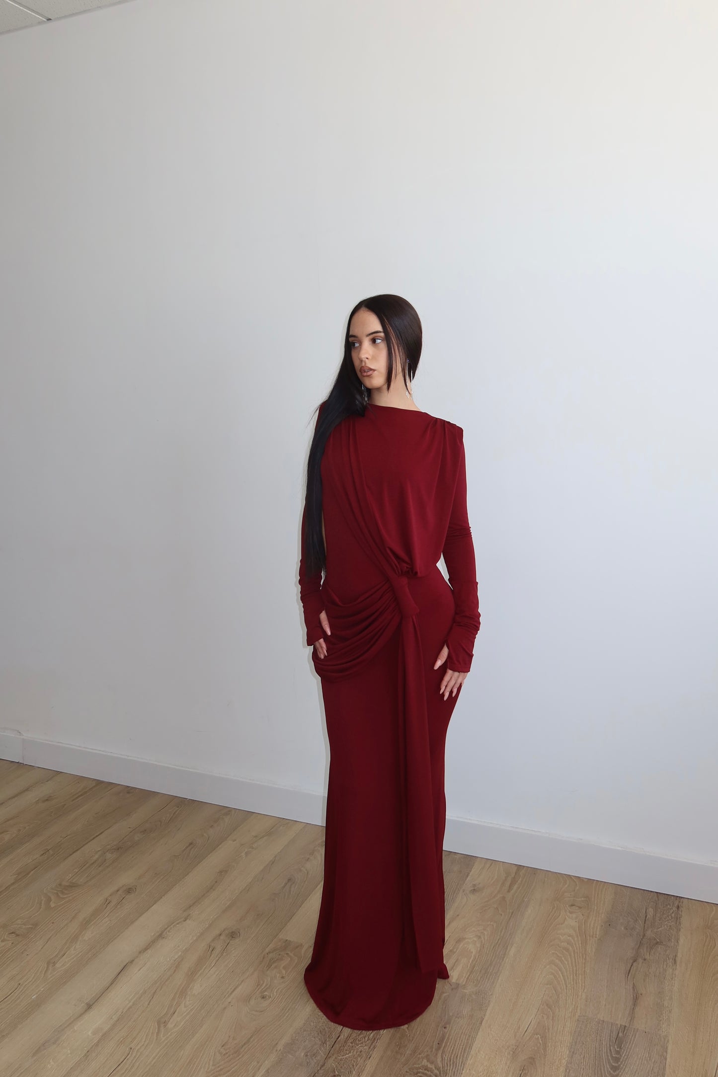 LongDress ROMAN EMPIRE bordeaux