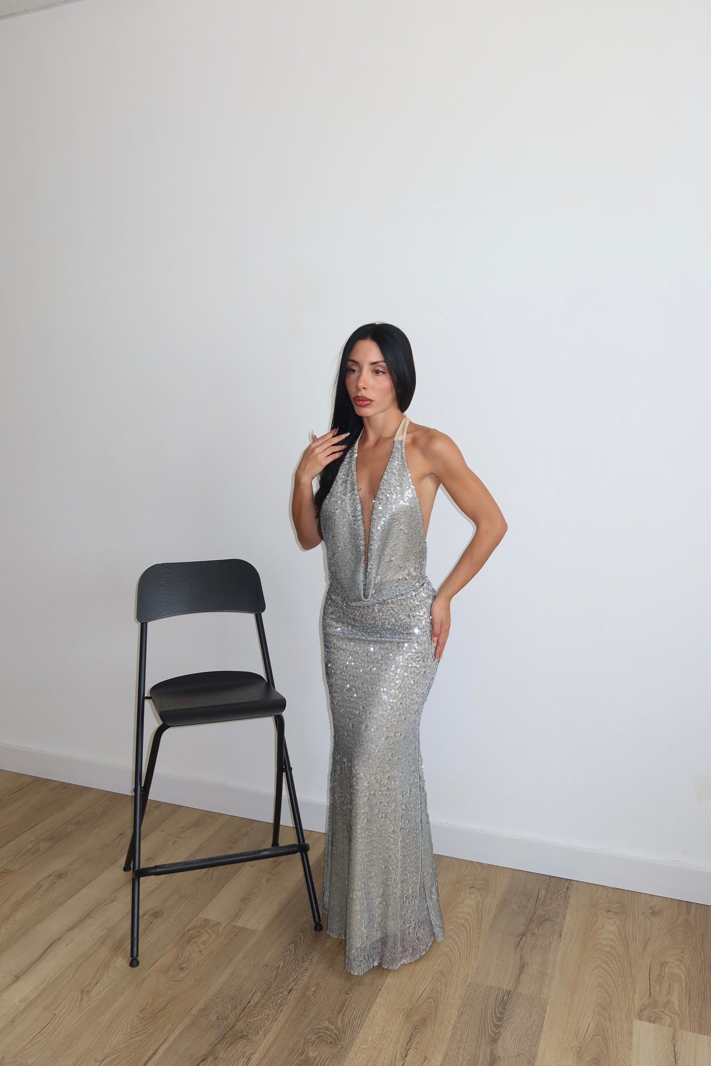 LongDress PRINCESA azzurro