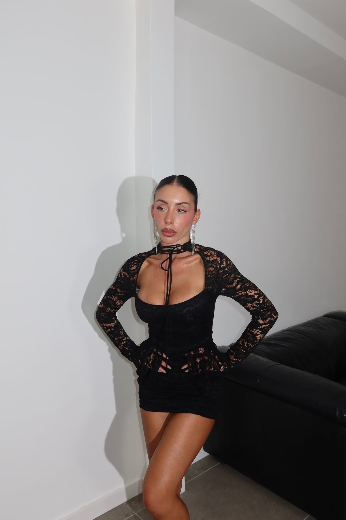 MiniDress ADELINE nero