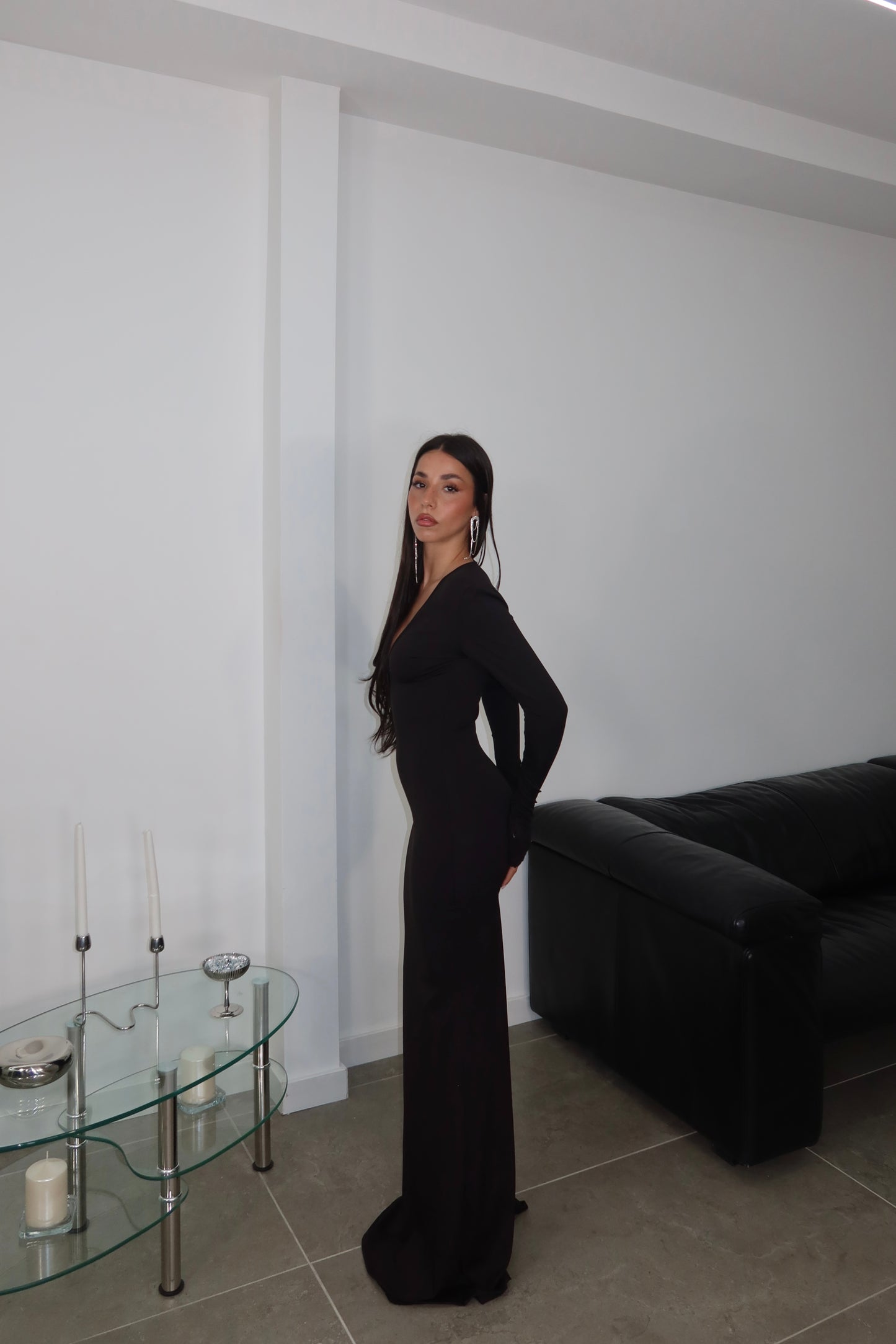 LongDress VIOLET nero