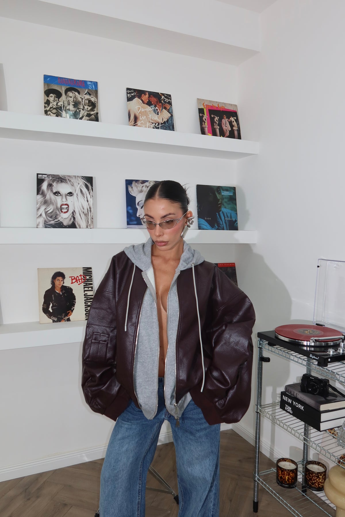 Jacket TEENAGE bordeaux