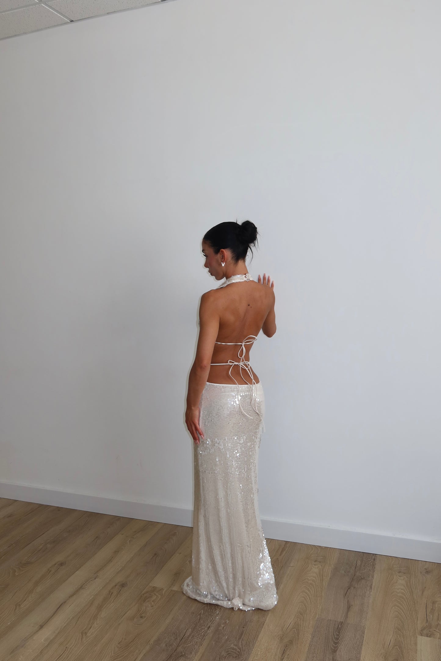 Long Dress WENDY champagne