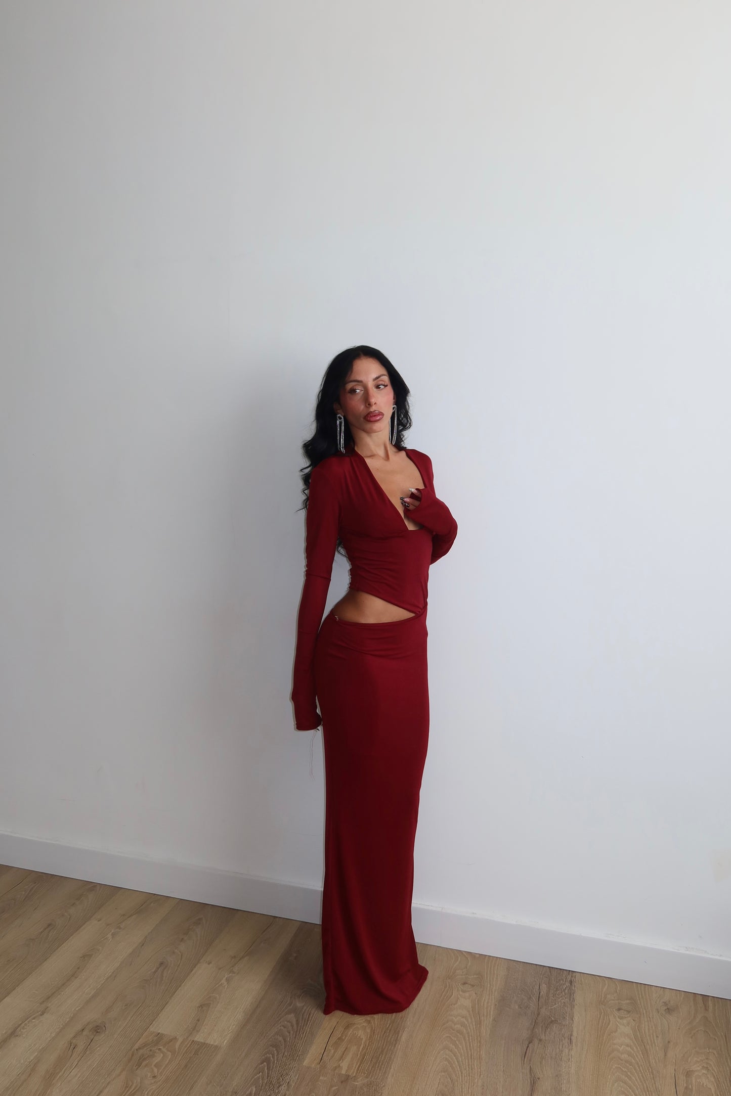 LongDress VERONIQUE bordeaux