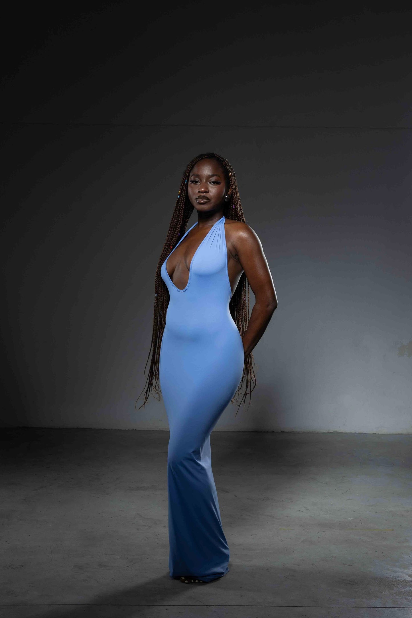 VESTITO UNDRESSED AZZURRO