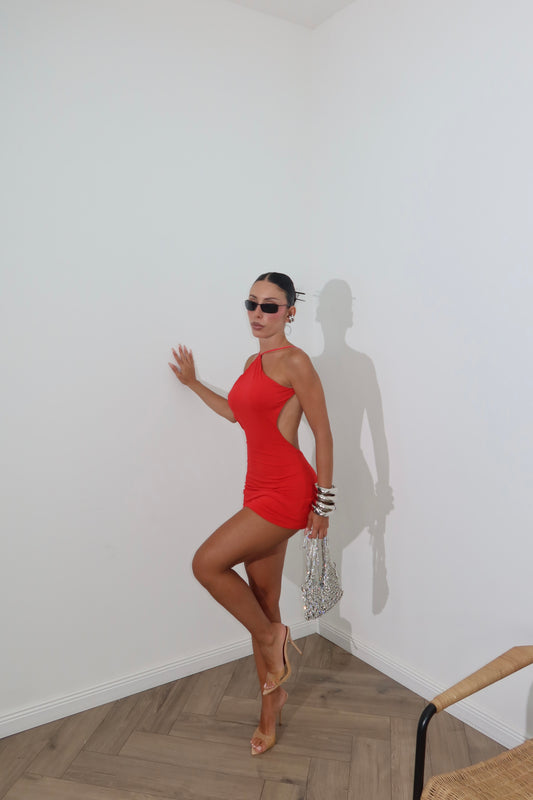 MiniDress DIVINITA rosso