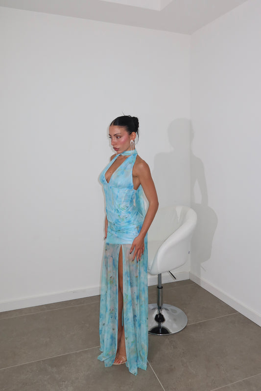 LongDress AMOUR azzurro