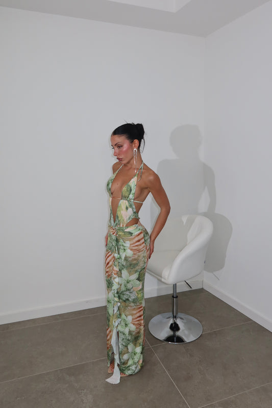 Cordset JASMINE verde militare