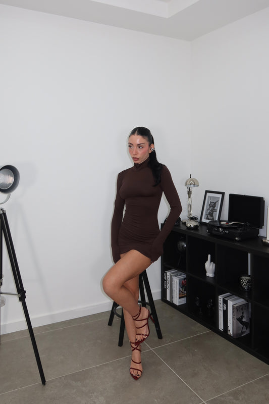 MiniDress DOLCEVITA choco