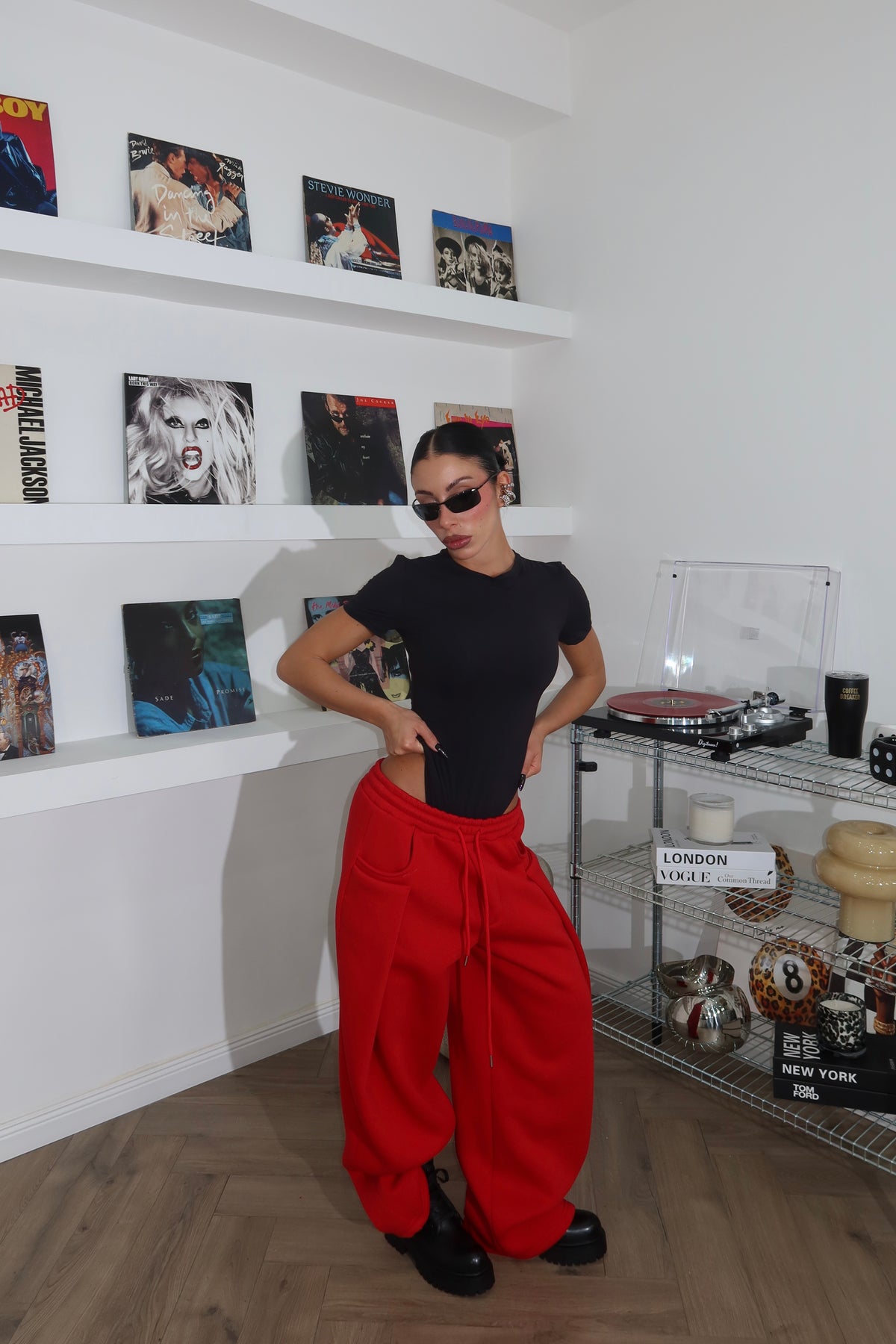 Pants JAVIER rosso