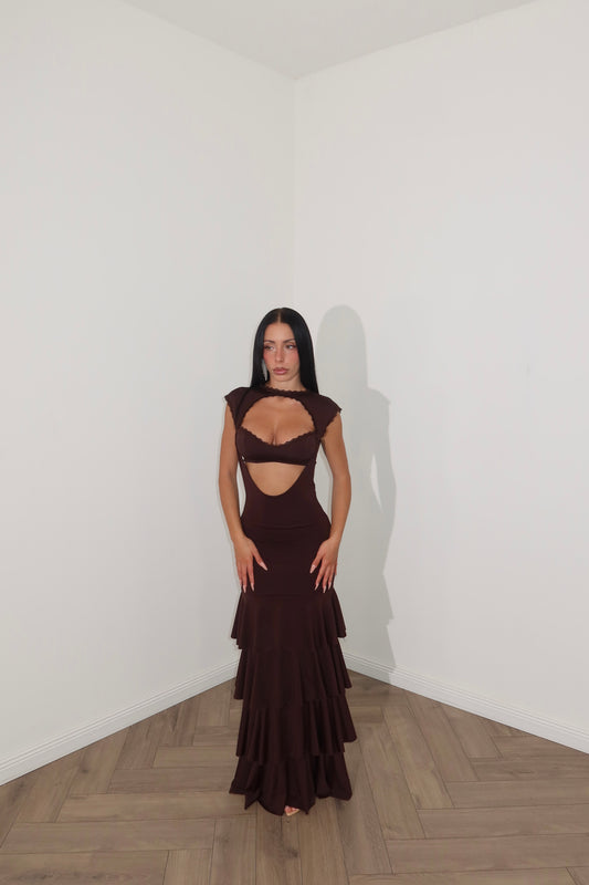 LongDress LLAMAME choco