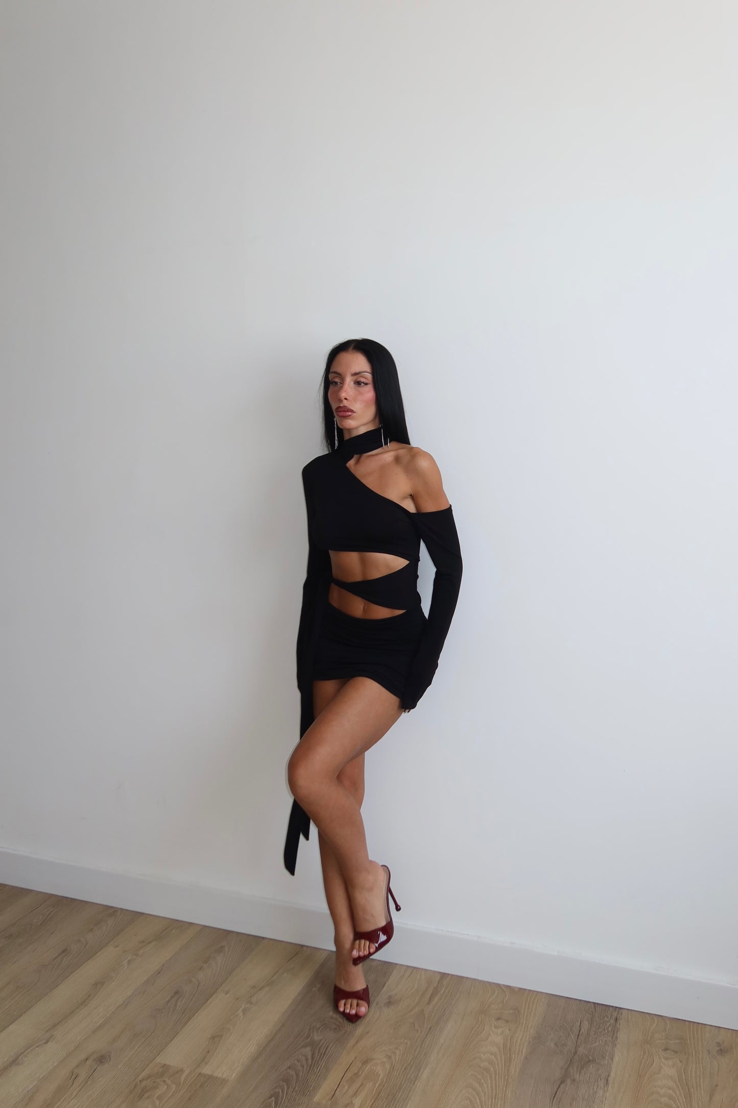 MiniDress MARGARETH nero