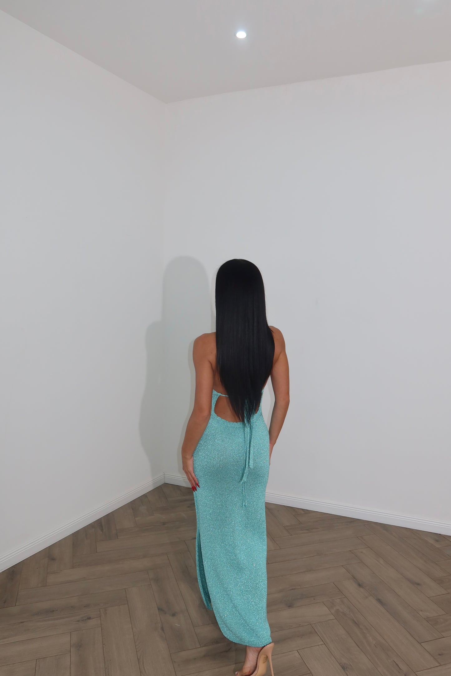 LongDress SOREN verde acqua
