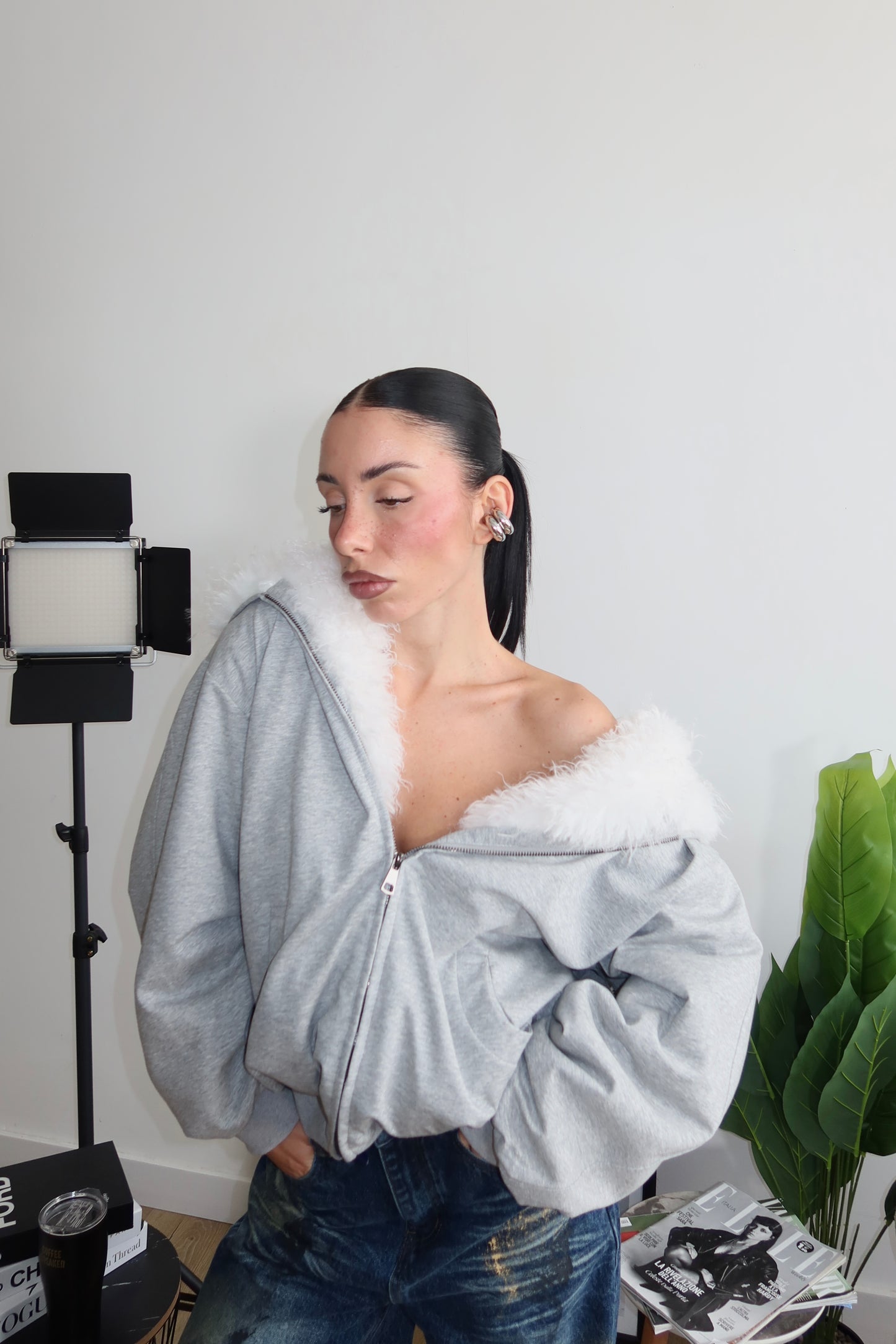 Felpa SO WARM grigia