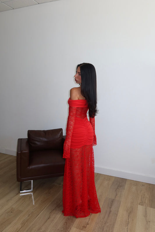 Dress IRINA rosso