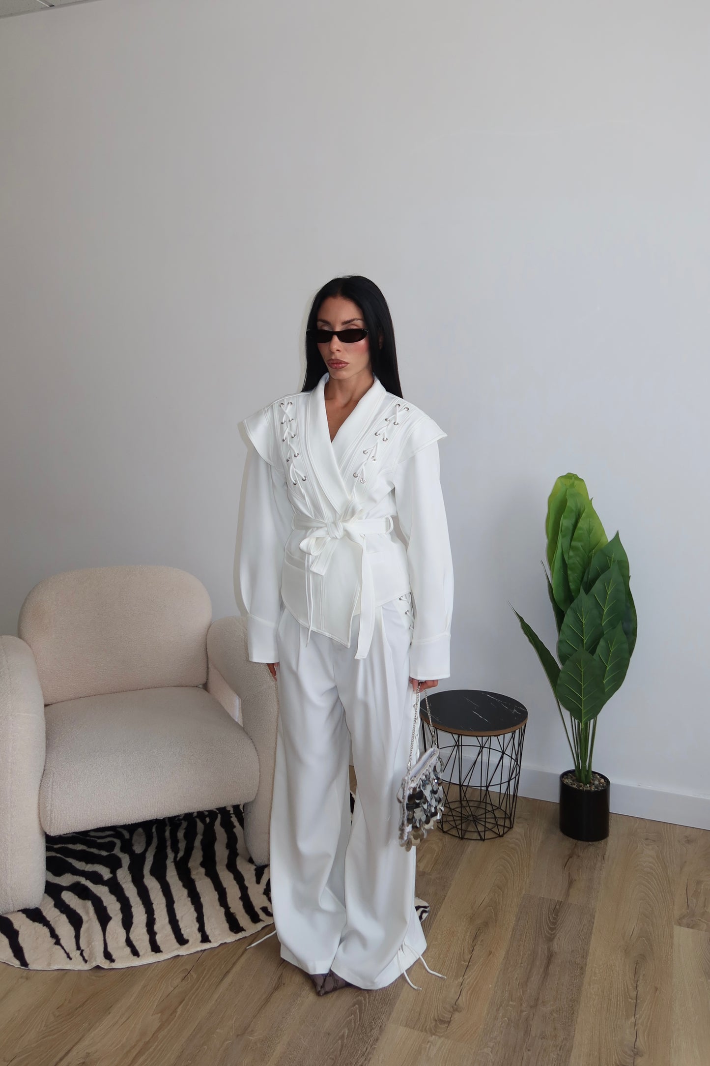Jacket STOFFA bianca