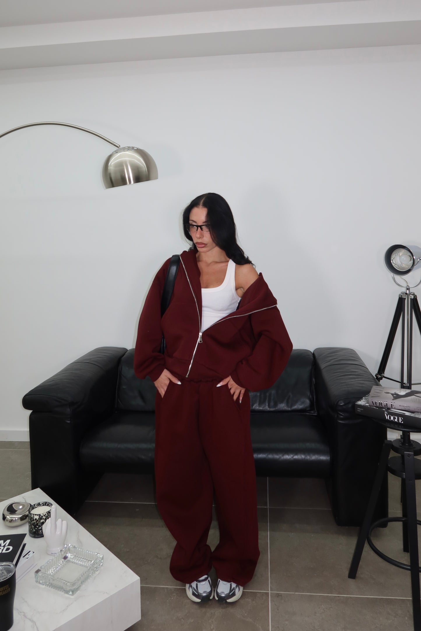 Cordset WORK OUT bordeaux