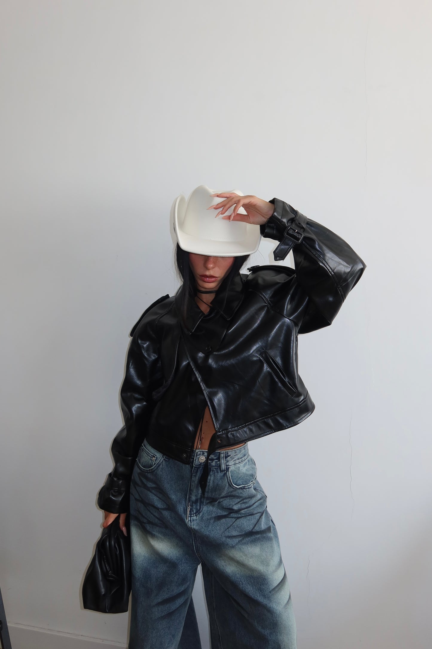 Jacket CROP SILENCE