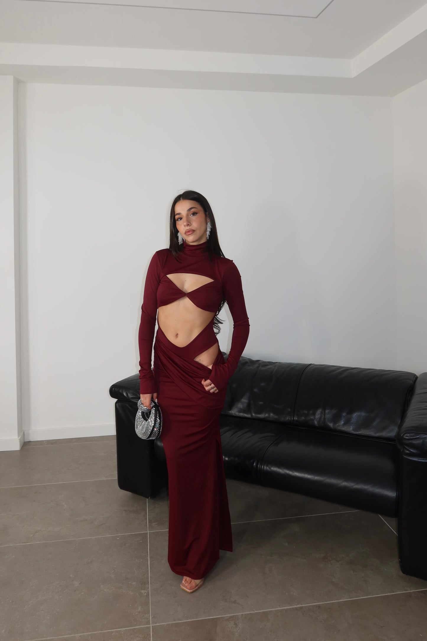 LongDress FERGIE bordeaux