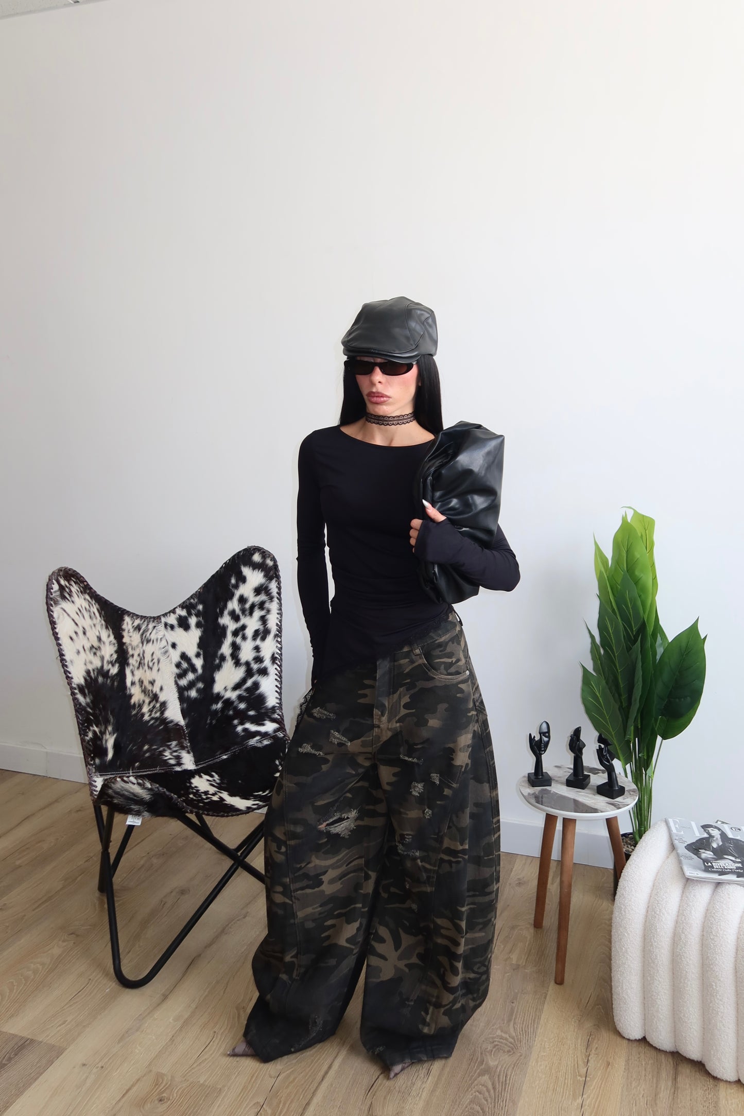 Jeans WORN OUT militare